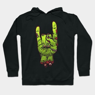 Rock N Roll Zombie Hoodie